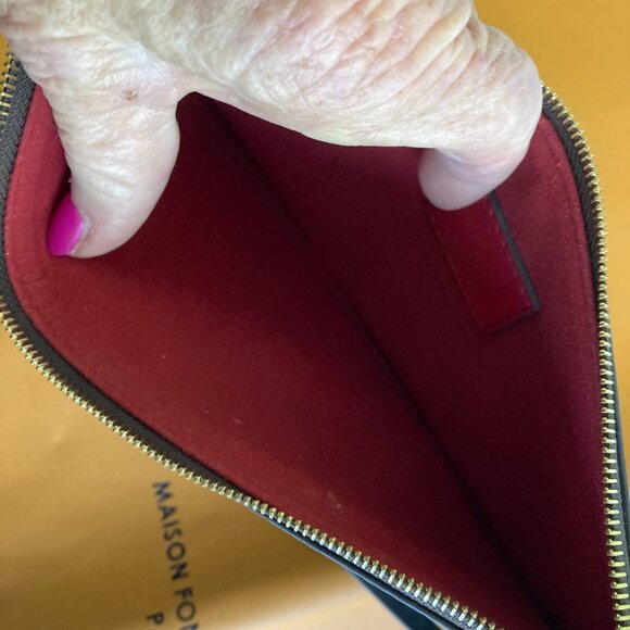 Louis Vuitton Pouchette Wristlet Mono With LV Shopper Bag - Picture 6 of 9